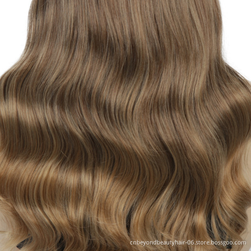 Synthetic middle part wigs black wavy wig heat resistant synthetic fiber Long Curly wigs  for women